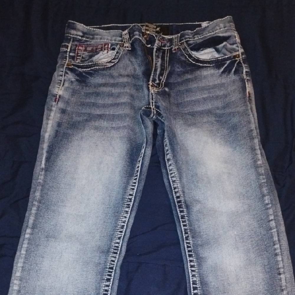 Men's Blue True Luck Jeans